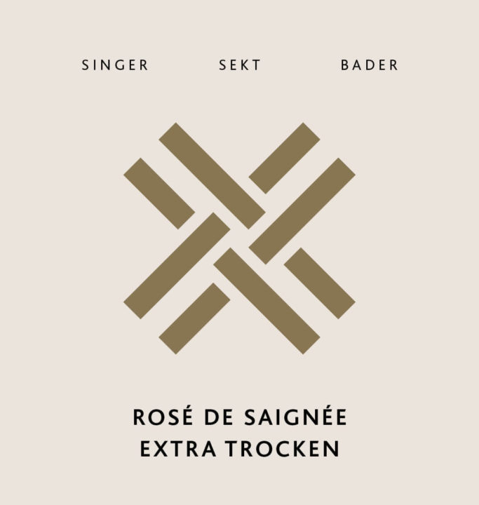 Produktfoto - Magnum Sekt Rosé de Saignée aus der Linie Sonderabfüllung von Singer x Bader aus Korb, Stetten