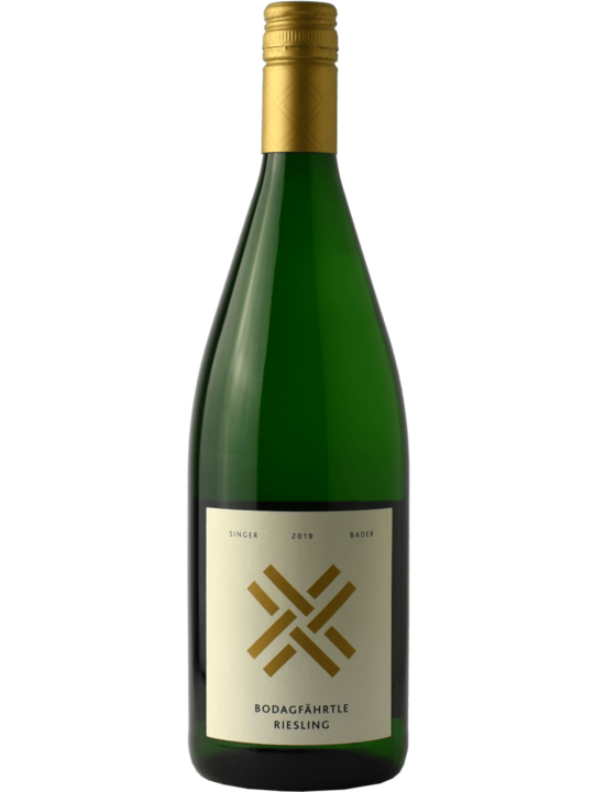 Produktfoto - Bodagfährtle Riesling trocken 2020 aus der Linie Gutswein von Singer x Bader aus Korb, Stetten
