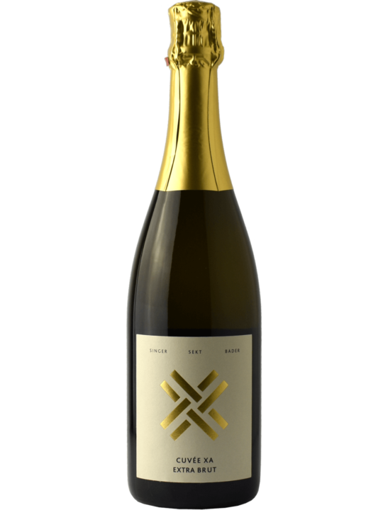 Produktfoto - Cuvée XA Sekt brut Traditionelle Flaschengärung aus der Linie Sekt von Singer x Bader aus Korb, Stetten